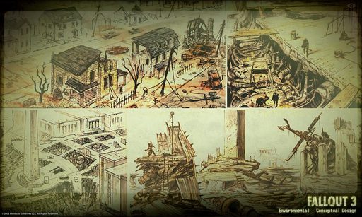 Fallout 3 - Official Concept Art